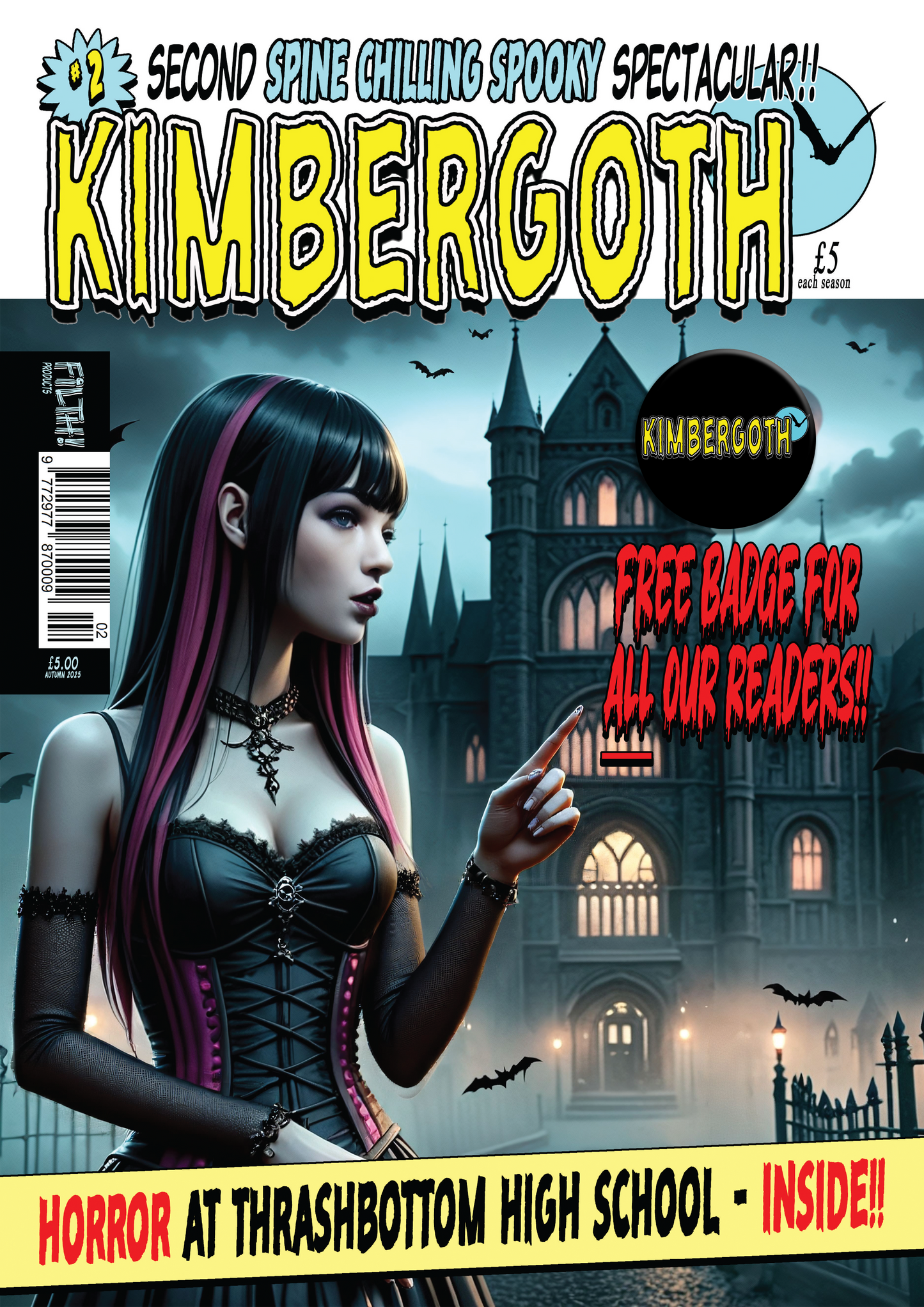 01A Option - Kimbergoth Comic Issue 2 - Single Copy - UK Only