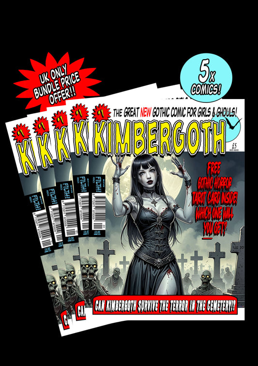 05B Option - Kimbergoth Comic Issue 1 - 5x Comics Bundle Deal - UK Only