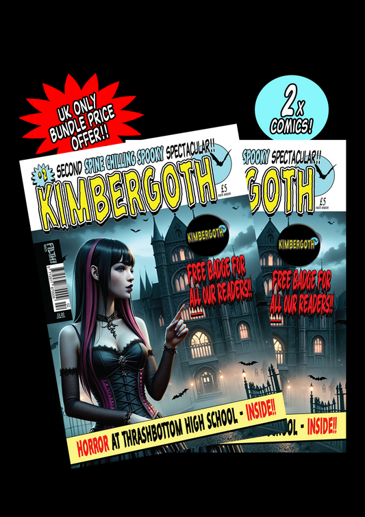 02B Option - Kimbergoth Comic Issue 2 - 2x Comics Bundle Deal - UK Only