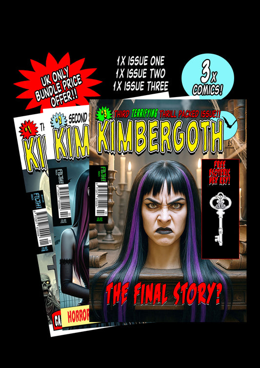 01D Option - Kimbergoth Comic Issue 1, 2 and 3 - 3x Comics Bundle Deal - UK Only